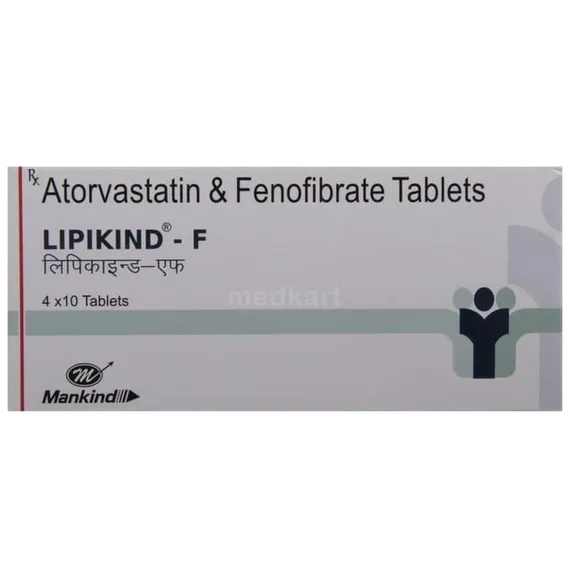 lipikind f tablet 10's